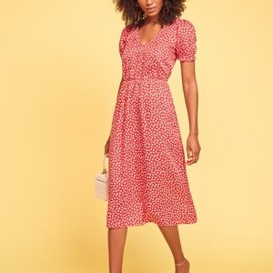 Reformation Lou Lou dress Cassie | size small
